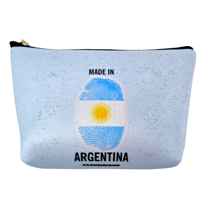 CARTUCHERA SIMPLE SIMIL NEOPREN / NECESER - HUELLA